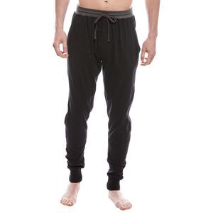 Unsimply Stitched Mens  Cuffed Jogger, Black